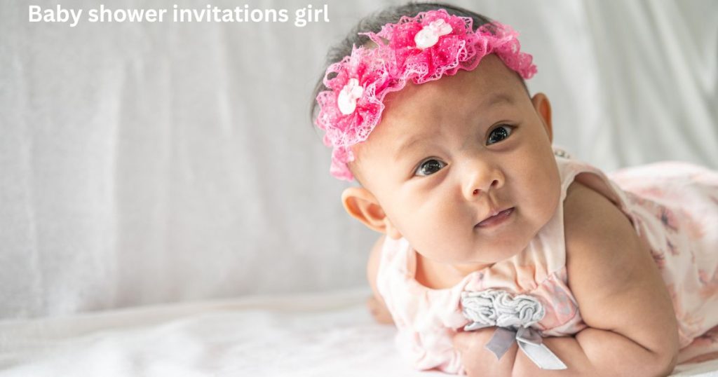 baby shower invitations girl